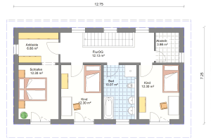 Einfamilienhaus 21 Obergeschoss