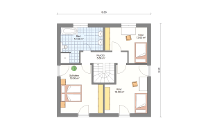 Einfamilienhaus 23 Obergeschoss