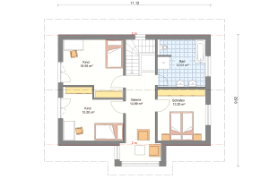 Einfamilienhaus 26 Obergeschoss